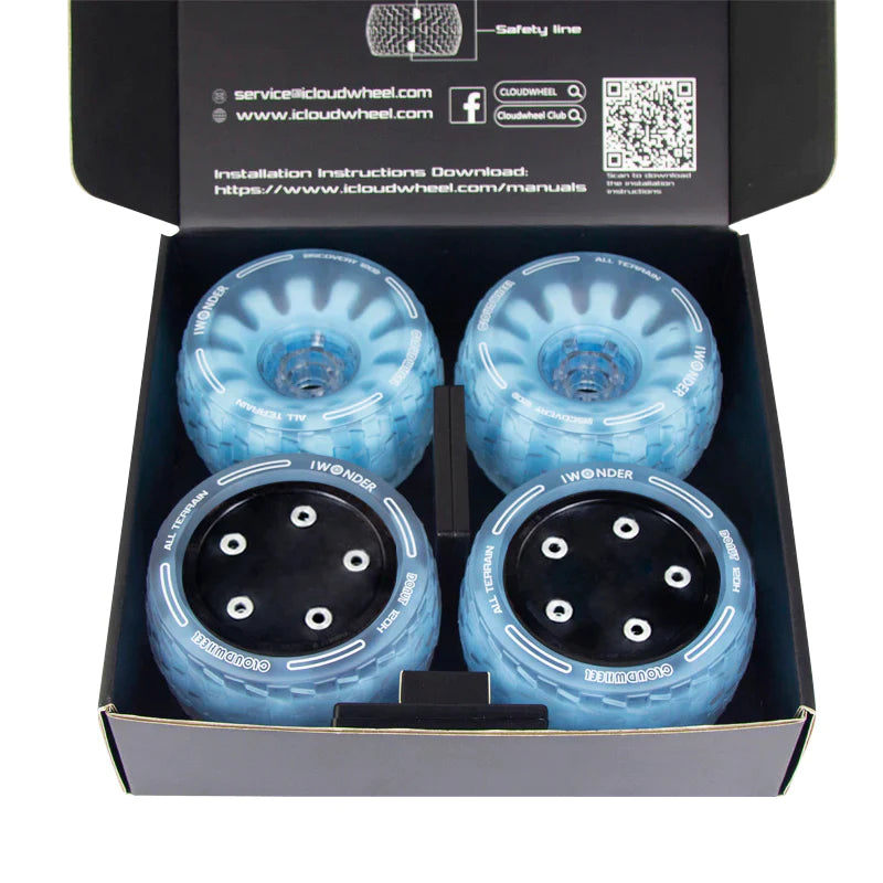 Jeu de roues tout-terrain Cloudwheel