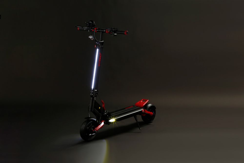 Trottinette électrique VSETT 8+ Pro double moteur 16 Ah Red