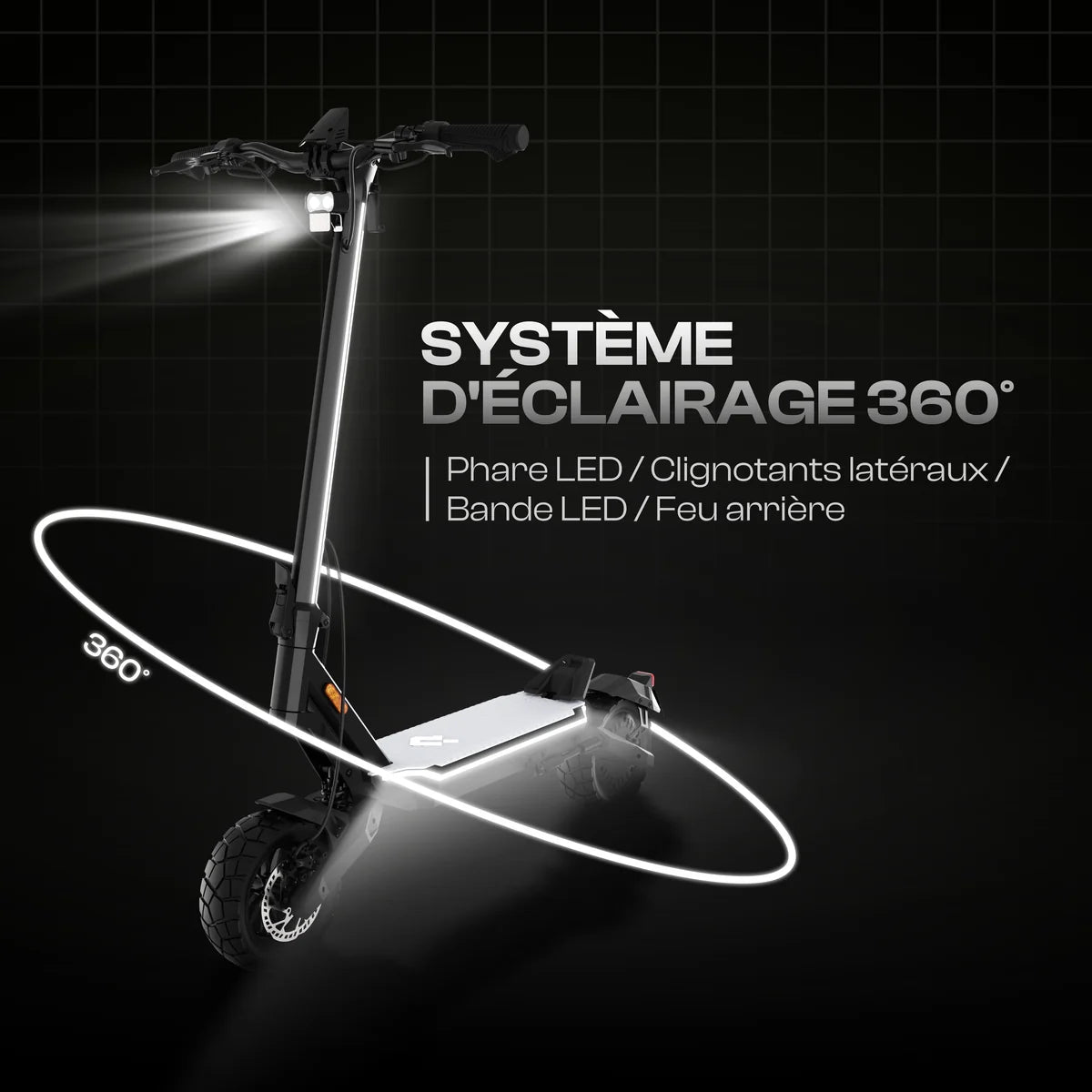 Punk Roamer Pro – Trottinette électrique double moteur