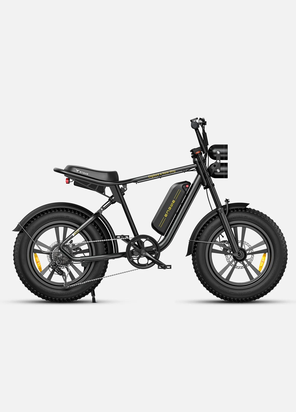 ENGWE M20 – Vélo électrique Fat-Bike 750W / double batterie / 150 Km