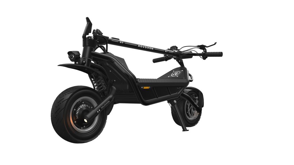 Rovoron R7 Pro – Trottinette électrique double moteur 3000W, autonomie 125 km, 70 km/h