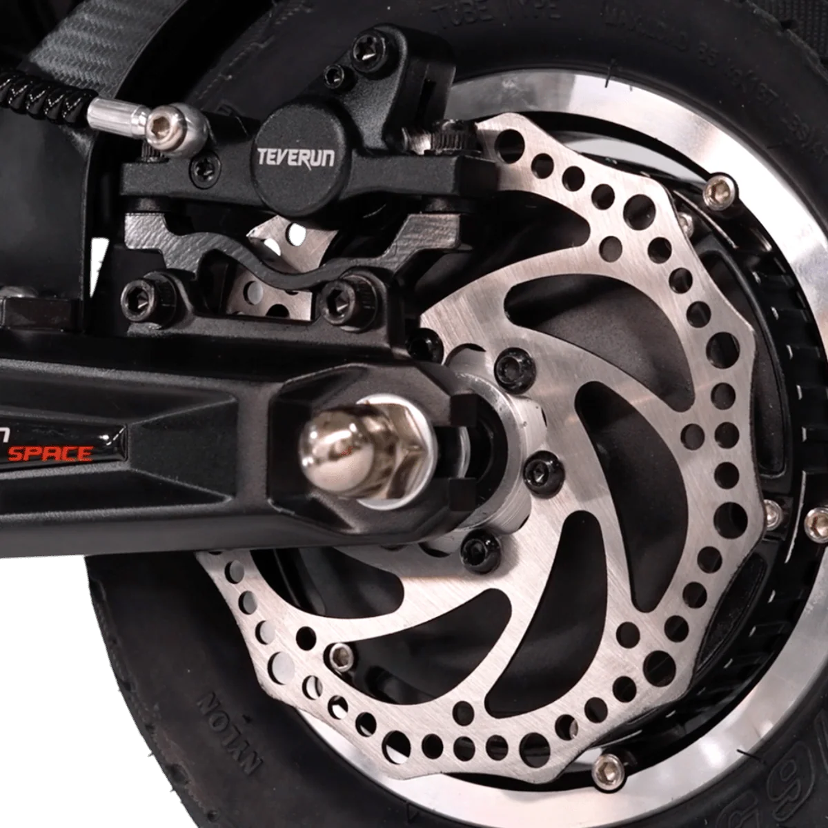 Teverun Space – Trottinette Électrique double moteur avec freins Hydrauliques & NFC