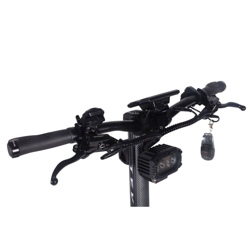 Teverun 7260R 72V 60Ah – Trottinette électrique double moteur, rapide, Autonomie 200 km