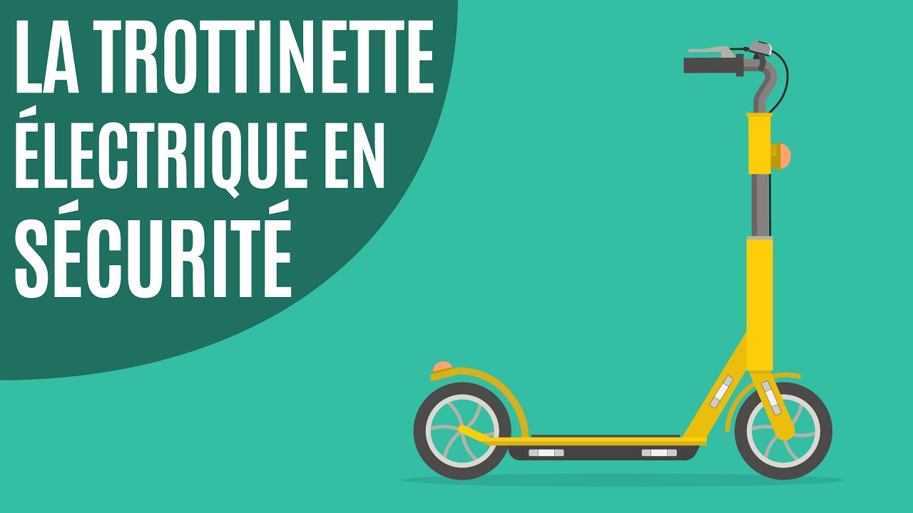 La sécurité en trottinette électrique