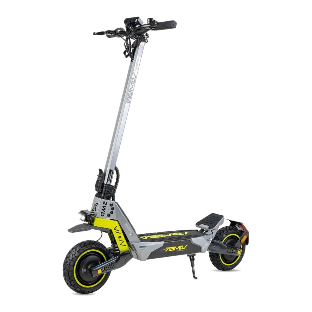 Ecoxtrem Deimos Dual Gris – vue trois-quarts avant