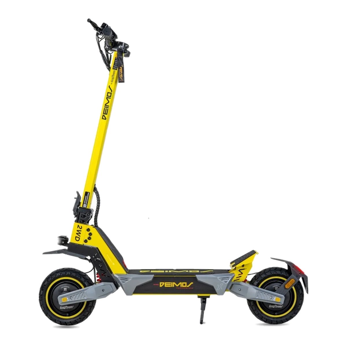Ecoxtrem Deimos Dual Jaune – vue de profil