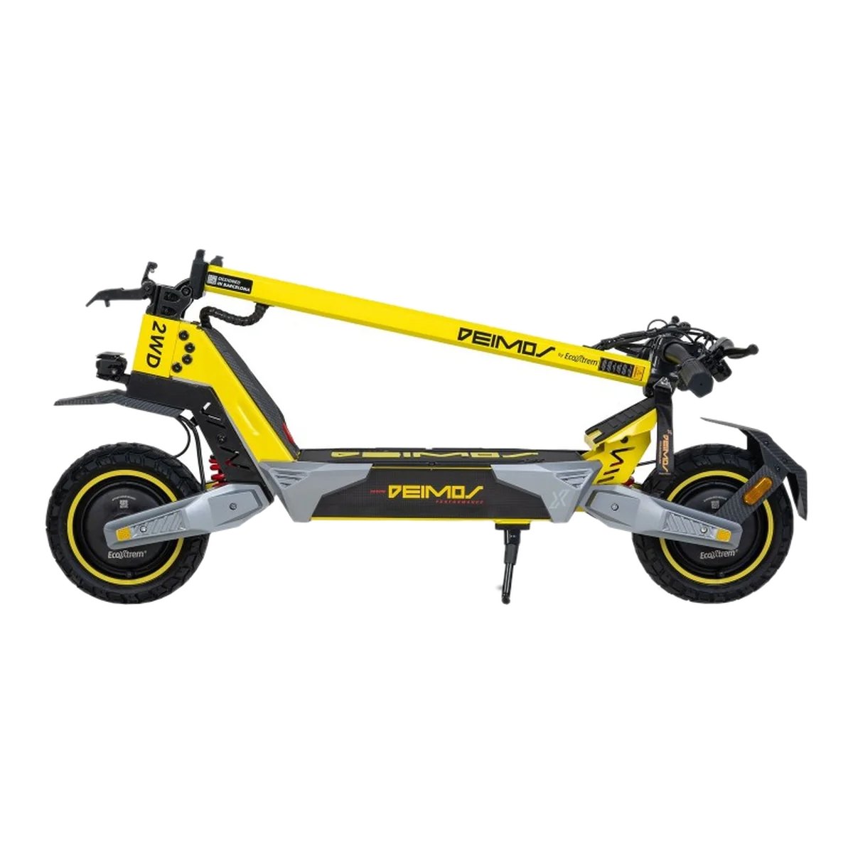 Ecoxtrem Deimos Dual Jaune – pliée