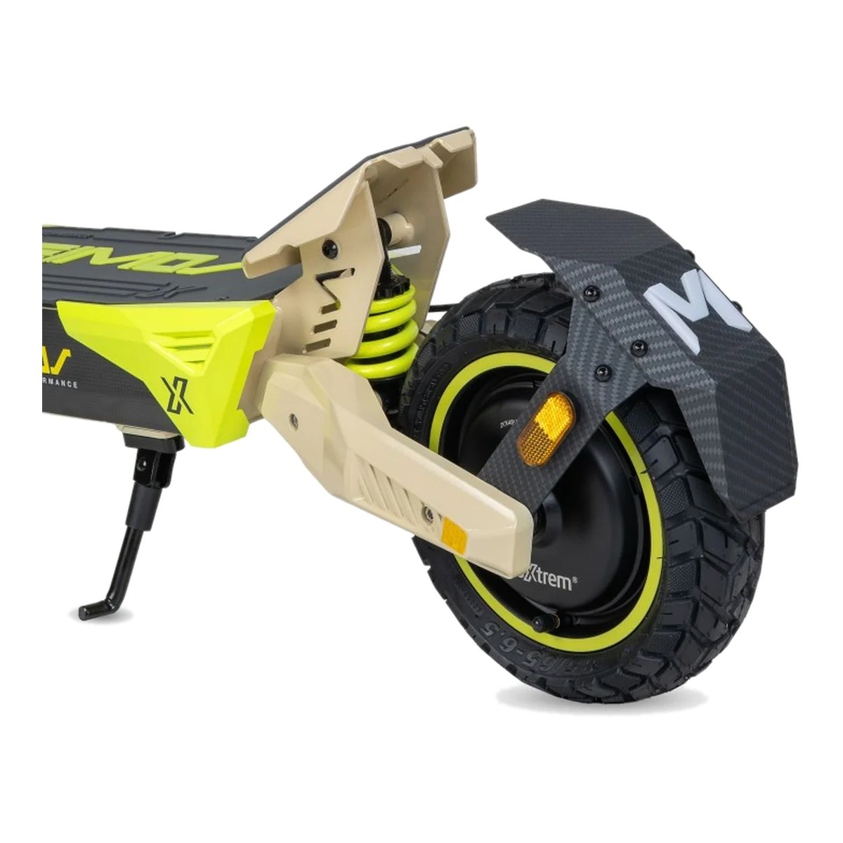 Ecoxtrem Deimos Dual Sable – roue arrière et garde-boue