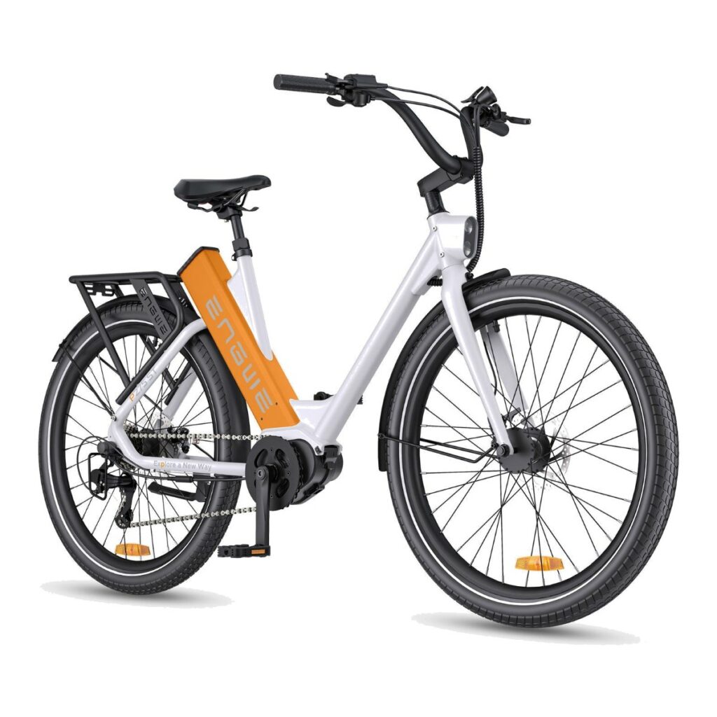 Engwe P275 ST Blanc-Orange – vue produit